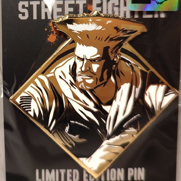 COPY - Street Fighter Guile Limited Edition Collectible Pin - Picture 2 of 3